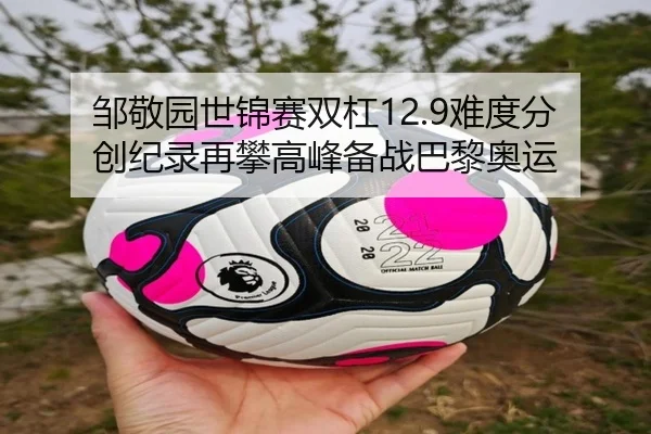 邹敬园世锦赛双杠12.9难度分创纪录再攀高峰备战巴黎奥运